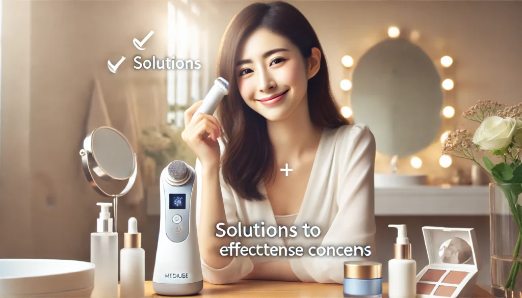 メディキューブ美顔器が効果ないという声に対する解決策と選び方
