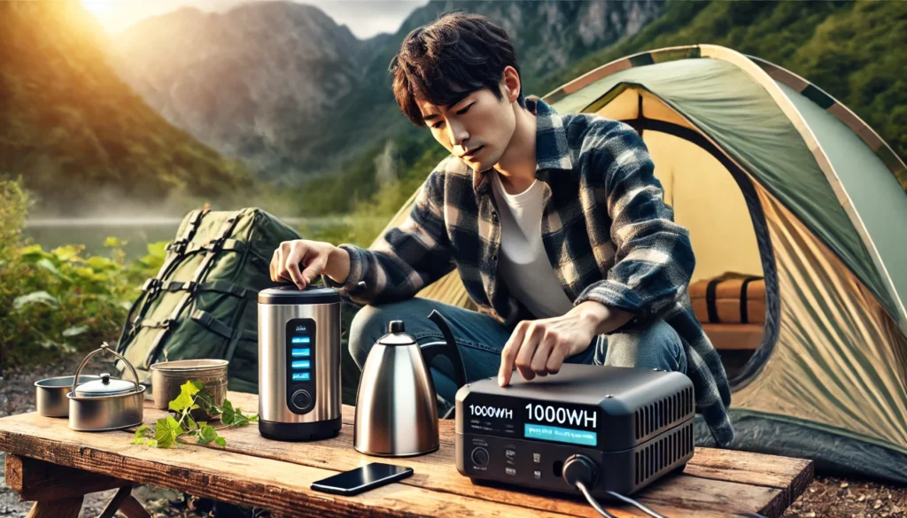 1000whのポータブル電源はどれくらい持つ?