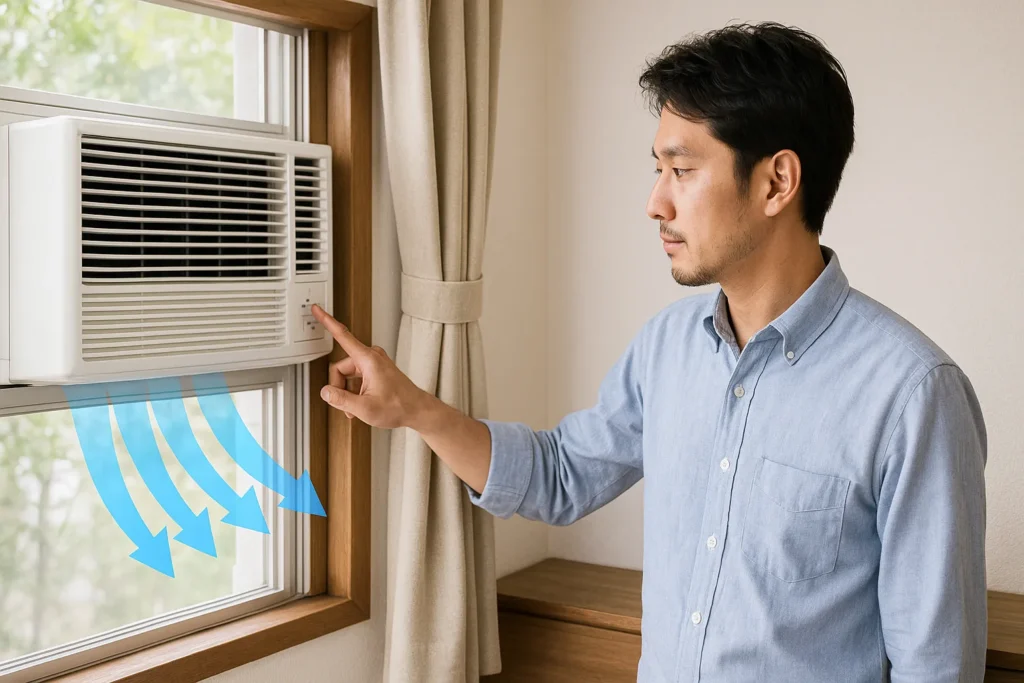 窓用エアコンの冷暖房の特徴と選び方