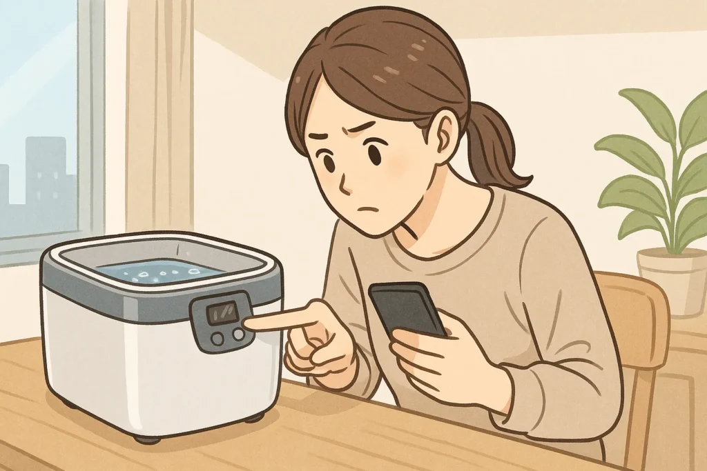超音波洗浄機の使い方と注意点まとめ