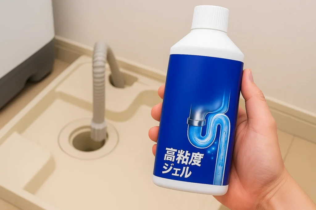 パイプユニッシュは洗濯機排水口に使えますか?