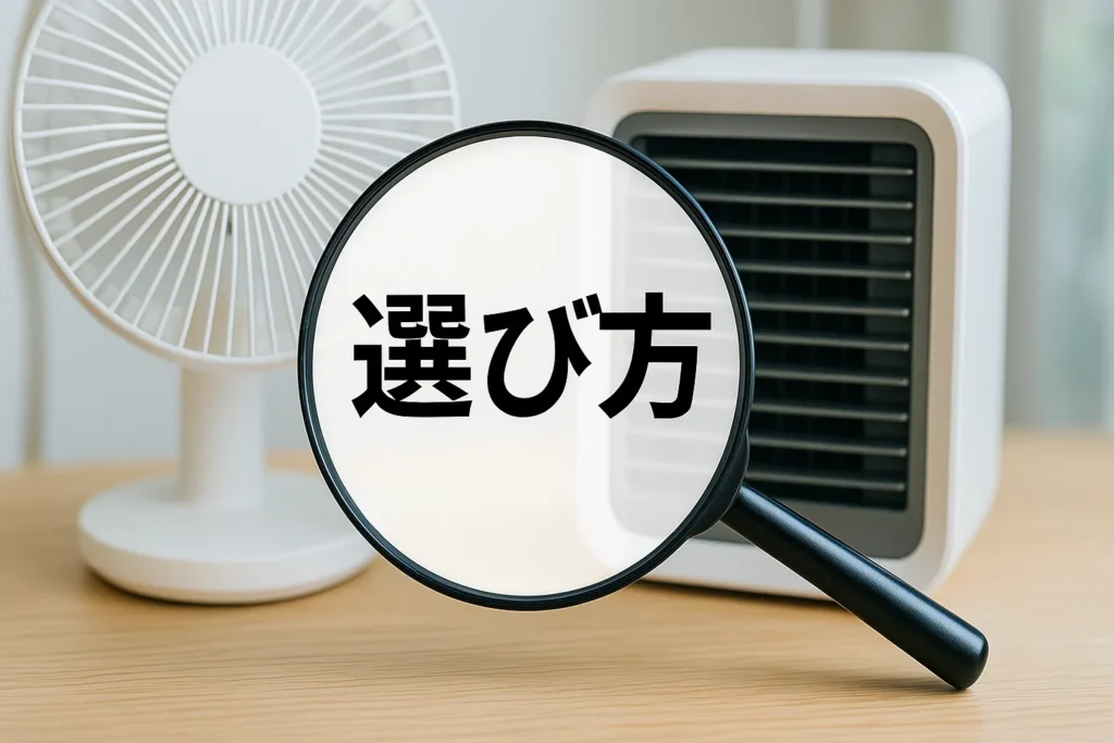 クーラーの代わりになる家電の選び方