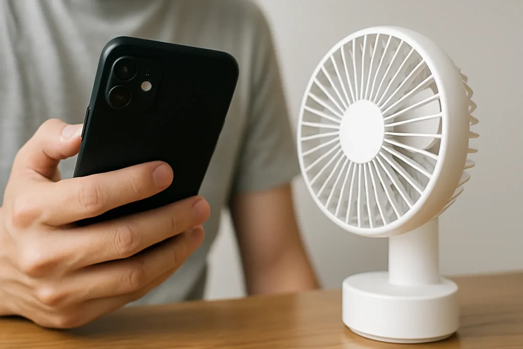 スマホクーラーの代わりになる冷却方法とは?