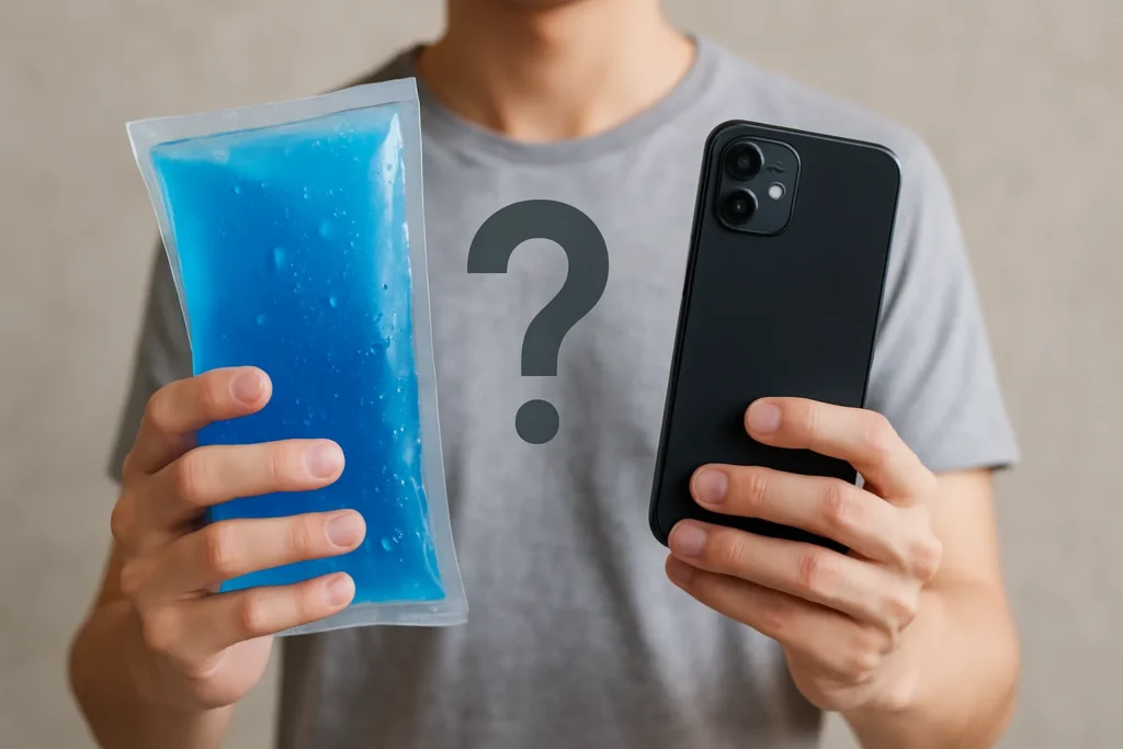 保冷剤でスマホを冷やしてもいい?