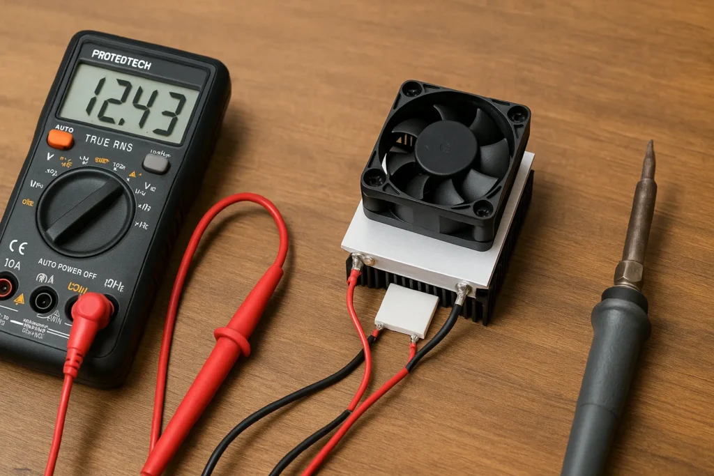ペルチェ素子使用クーラーの自作の実践と応用
