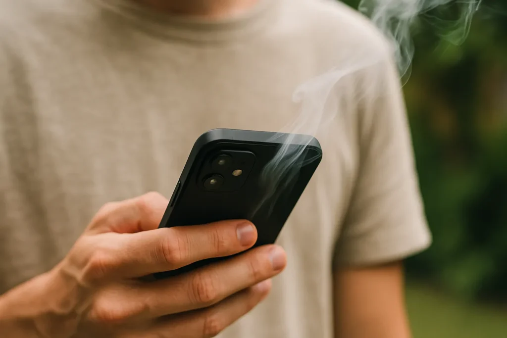 スマホが熱くなる要因とは?