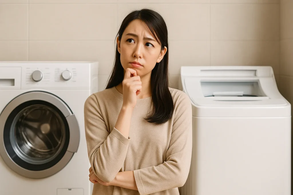 ドラム式洗濯機と縦型洗濯機のどっちを選ぶべきか