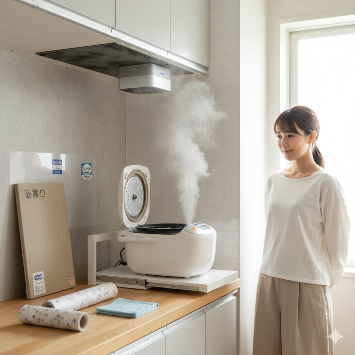 まず知っておきたい炊飯器の蒸気対策の基本