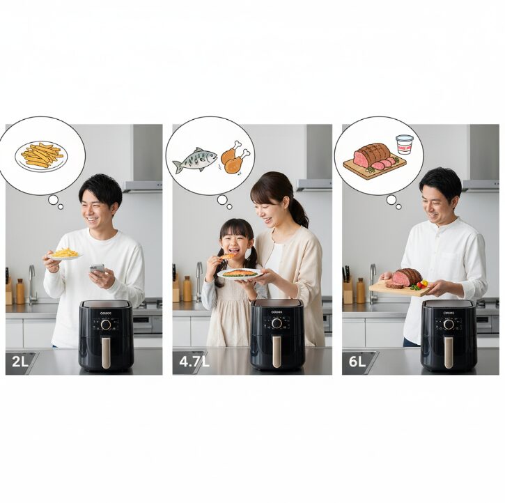 容量別2L・4.7L・6Lの口コミ