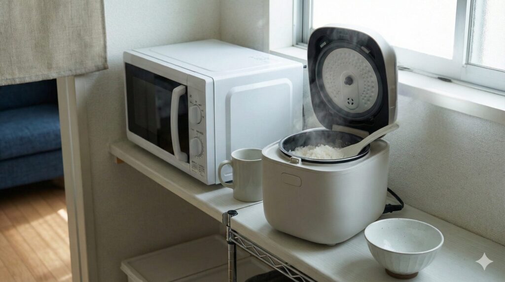 一人暮らし向け小容量炊飯器